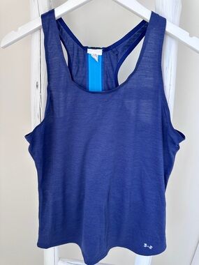 Under Armour Women's Blue Racerback Tank Top